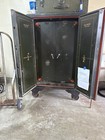 Hall Safe Company Antique Safe Hall Patent 1906 Black 35  With Shelving