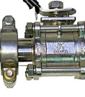 1-1 2  Tri-clamp Sanitary Ball Valve Full Port  3-piece  Food Grade  1000 Psi