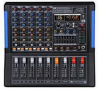 Amx7332- Professional Six-channel Audio Mixer With Usb Interface  Bluetooth  And