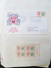 Canada First Day Covers   Blocks In Binder  Est  140  Pages - See Description
