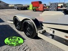 Iron Bull 83x20 Tilt Trailer Open Car Hauler Steel Deck Equipment Trailer Tilt