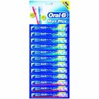 12 Oral B Toothbrushes Soft Indicator Bristles W  Covers Caps Wholesale Bulk Lot