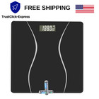 Digital Body Weight Scale 400lb 180kg  Bathroom Glass Scale With Auto On off