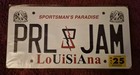 Pearl Jam License Plate New Orleans Nola Louisana 2025 New Sealed