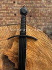 Handmade Cold Steel  Sword Replica   Carbon Steel Medieval Blade With Scabbard