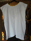Large Embroidered Sunflower Mexican Huipil Blouse