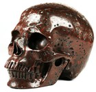 Huge 5 0  Plumite Carved Crystal Skull  Super Realistic  Crystal Healing