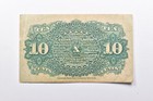 United States 10 Cents Fractional Currency Note 4th Issue 1863  9667