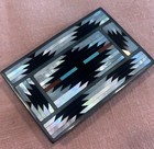 Zuni Multi Stone   Sterling Silver Belt With Geometric Pattern 