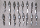 16 Antique Sterling Corn On Cob Holders 8 Pair