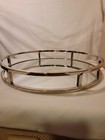 Godinger 16  Decorative Round Mirror Tray  Perfume Tray  Vanity Tray  Round 
