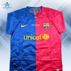 Lionel Messi Signed Fc Barcelona 2008-2009 Home Jersey W  Beckett Coa Bas
