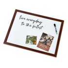 New Pen   Gear 17 x23  Wood Magnetic Dry Erase Board