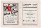 Artists  Model And Actress Evelyn Nesbit Thaw   ragtime   1913 Chicago Program