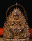 4  Old Tibet Buddhism Pure Bronze Fengshui Exorcism Buddha Amulet Pendant