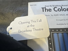 The Color Purple Souvenir Broadway Hat   Sheet Music Booklet Musical Memorabilia