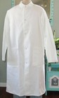 Best Medical L s Lab Coat Snaps 2 Pockets 44  Length Side Vents Sz S   M White