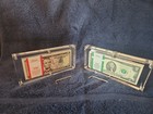 New   3 Pack Beveled Edge Acrylic Currency Cases  100 Bills Bep Same Day Ship   