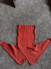 Women   s Body Con Sweater Dress Form Fitting Size Small Autumn Orange