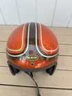Vtg 1970   s Glitter Flake Motorcycle Helmet Krw 2500 Open Face Swag Bike Sparkle