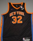 Nba Finals Knicks Nike Swingman Autographed Karl-anthony Towns Signed Jersey Coa