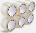 18 Rolls Carton Sealing Clear Packing Tape Box Shipping - 2 Mil 2  X 55 Yards  