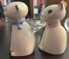Vintage Holt Howard Cozy Kitten Siamese Salt   Pepper Shakers Japan Mcm