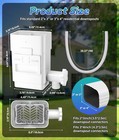 Upgraded Rain Barrel Diverter Kit For 2  x3     3  x4   Downspout