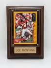 Joe Montana Kansas City Chiefs Vintage Football Sports Plaque