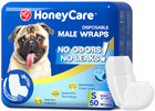 50 Pack Waist Disposable Dog Diapers Male Wraps Belly Bands Pet Soft All Sizes