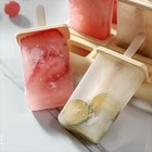 1pcs 9-in-1 Diy Ice Cream Popsicle Mold With Tray     Easy Homemade Frozen Maker