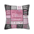 Christian Pillow Covers 18x18 Inch - Inspirational Religious Christian Gifts1