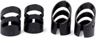 8pcs Alaska Guitar Picks   xl l l m     Adjustable Finger Picks  Alaska Picks Black