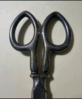 Antique Webster W co  Sterling Silver Handle Scissors  Shears 8 1 2   