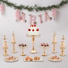 10 Pcs Cake Stand Set Dessert Display Stand Set For Wedding   Ceremony Christmas