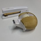 Swingline White   Gold Stapler   Hedgehog Tape Dispenser Desk Set - Model S