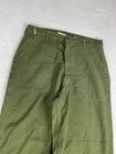 Vtg 60s Us Army Og-107 Fatigue Pants 34x32 Type 1 Trousers Prentice Zipper Baggy