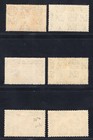 Momen  Ceylon Sg  387 a b c d e All Perf Combinations Mint Og H   447 Lot  67268 