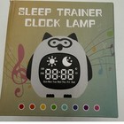 Owl Sleep Trainer Clock Lamp Kids Night Light Digital Alarm Music Rechargeable