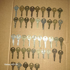 Lot Of 101 Vintage Antique  Keys   1 Old Yale Door Lock  Yale Curtis Eagle  More