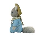 Vintage Eden Beatrix Potter Tom Kitten 11  Plush Stuffed 1972 Hat