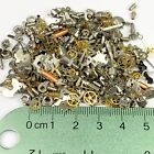 30 Grams Watch Parts Steampunk Wheels Gears Handswatchmaker Repair Lot Gold Cogs
