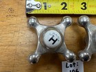 Vintage   Hot And Cold Faucet Handles   Nickel  Raleigh Hotel  Waco tx  Magnolia