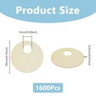 1600pcs Large Sequins For Crafts Loose Sequin Flat Round Paillettes Bulk 19mm   