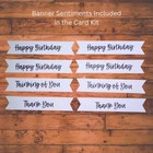 Embossed Wildflower Card Kit  Diy Handmade Stationery  Set Of 6 With Envelopes