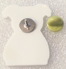 Pitbull Pit Bull Gray   Shadows Flat Acrylic Pin Tie Tac Jewelry
