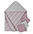 Gerber Baby Boy Or Baby Girl Unisex Hooded Terry Velour Bath Towel   Washcloths 