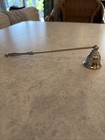 Vintage Silver Plated Candle Snuffer Bell 10 1 2 In