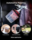 Inokraft D1 Lvlp Air Spray Gun Premium Kit With 22 Ounce Disposable Paint Cups
