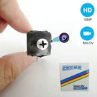 1080p Hd Screw Built-in Battery Audio Micro Mini Smallest Body Camera Recorder